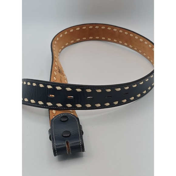 TONY LAMA - ACCESSORIES NAVY BELT MEN - 18516 size 30 - Picture 5 of 7